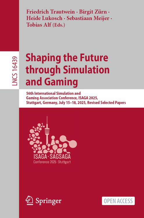 Produktbild: Shaping the Future through Simulation and Gaming