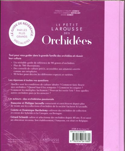 Produktbild: Le petit Larousse des orchid&eacute;es