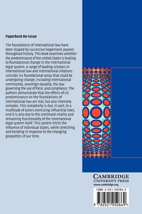 Produktbild: United States Hegemony and the Foundations of International Law