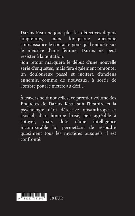 Produktbild: Les Enqu&ecirc;tes De Darius Kean - Volume 1