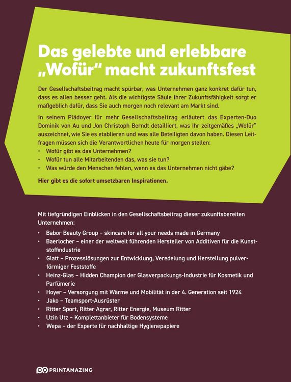 Produktbild: Gesellschaftsbeitrag