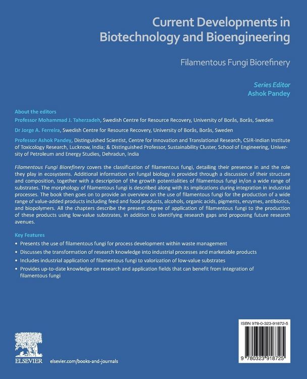 Produktbild: Current Developments in Biotechnology and Bioengineering