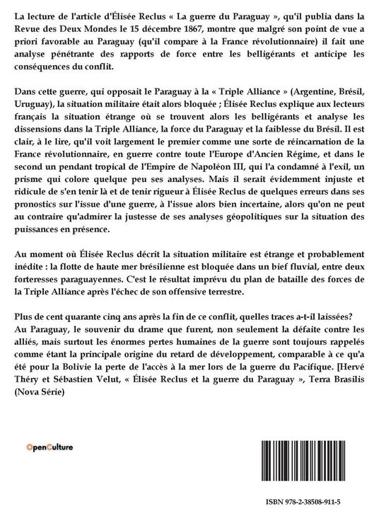 Produktbild: La guerre du Paraguay