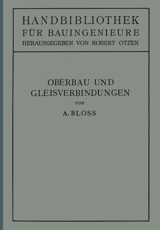 Produktbild: Oberbau und Gleisverbindungen