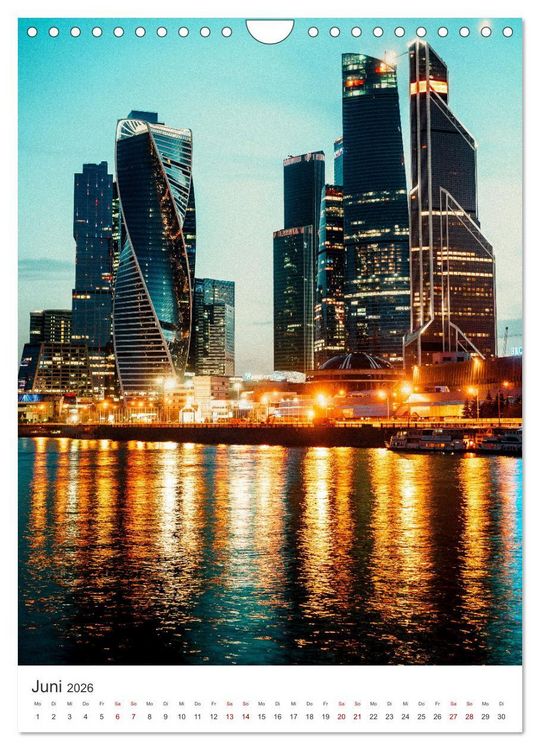 Produktbild: Moskau - Zwischen Oka und Wolga. (Wandkalender 2026 DIN A4 hoch), CALVENDO Monatskalender