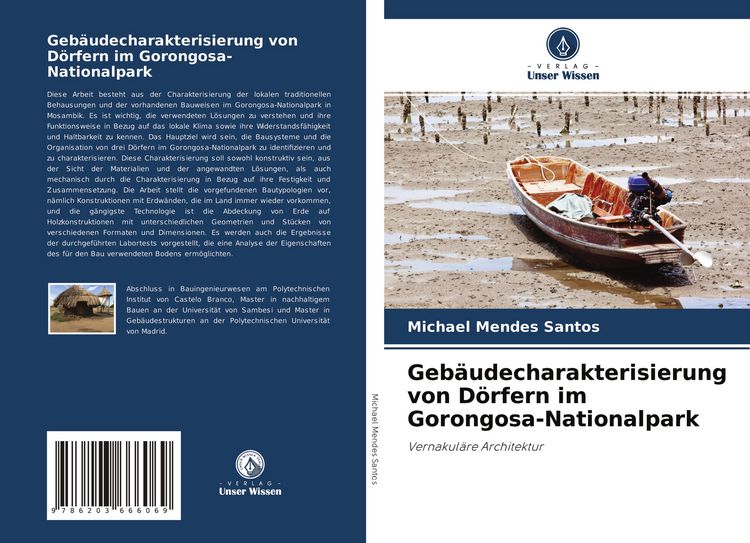 Produktbild: Geb&auml;udecharakterisierung von D&ouml;rfern im Gorongosa-Nationalpark