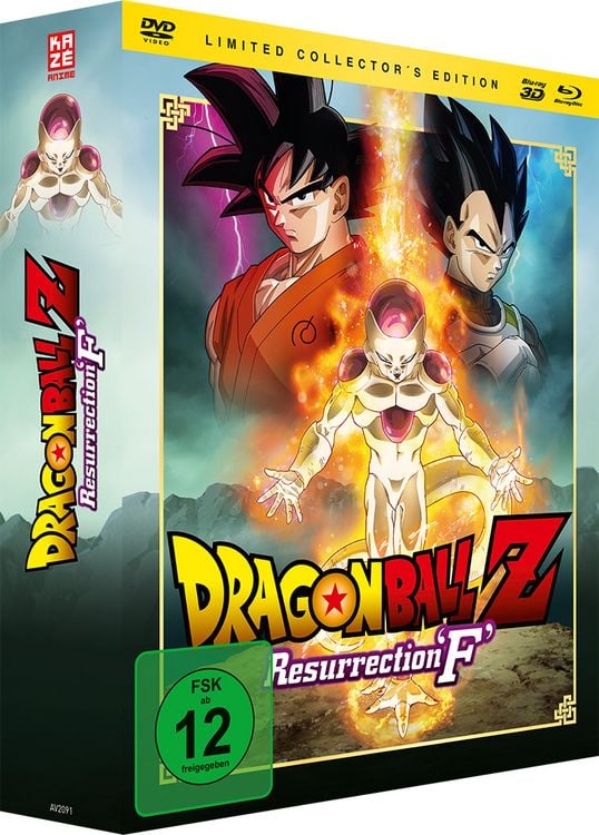 Produktbild: Dragonball Z - Resurrection F (+ DVD) (+ 3D-Blu-ray ) [LCE]