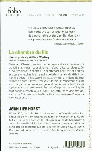 Produktbild: La chambre du fils. Une enqu&ecirc;te de William Wisting