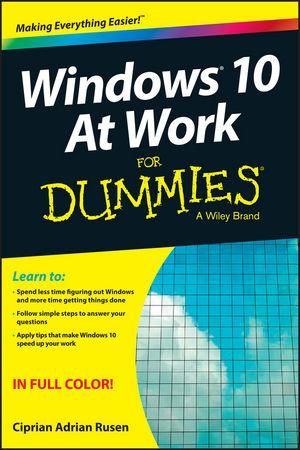 Produktbild: Windows 10 At Work For Dummies