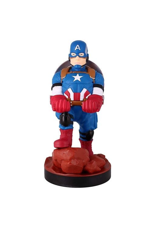 Produktbild: Cable Guy - Marvel: Captain America, St&auml;nder f&uuml;r Controller, Mobiltelefon und Tablets