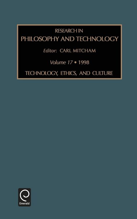 Produktbild: Research in philosophy and technology