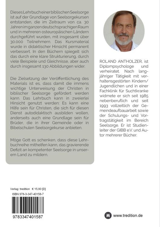 Produktbild: Lehrbuch Biblische Seelsorge