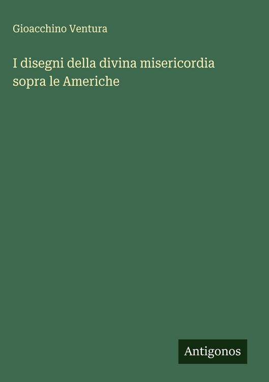 Produktbild: I disegni della divina misericordia sopra le Americhe