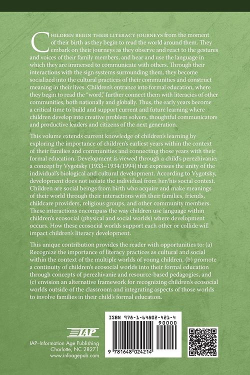 Produktbild: Understanding the Worlds of Young Children
