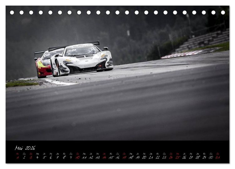 Produktbild: EMOTIONS ON THE GRID - Blancpain Endurance Series N&uuml;rburgring (Tischkalender 2026 DIN A5 quer), CALVENDO Monatskalender