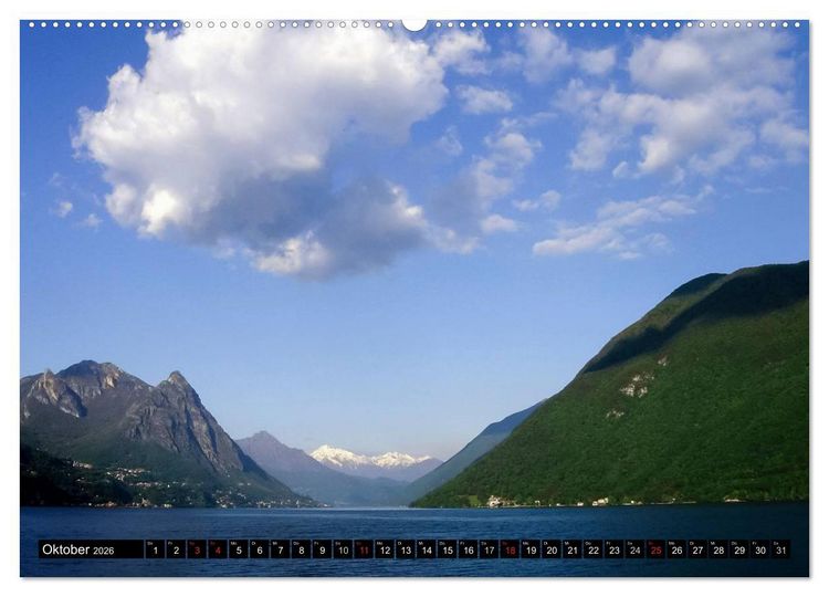 Produktbild: Wundersch&ouml;nes Tessin (Wandkalender 2026 DIN A2 quer), CALVENDO Monatskalender