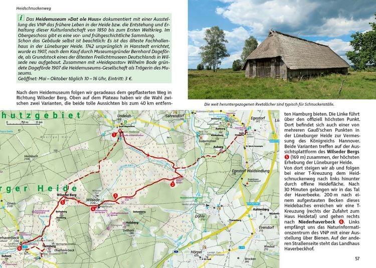 Produktbild: ROTHER Wanderf&uuml;hrer Heidschnuckenweg. 14 Etappen von Hamburg-Fischbek nach Celle &ndash; mit 12 zus&auml;tzlichen Heideschleifen