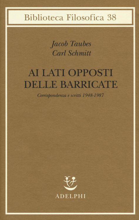 Produktbild: Ai lati opposti delle barricate. Corrispondenza e scritti (1948-1987)
