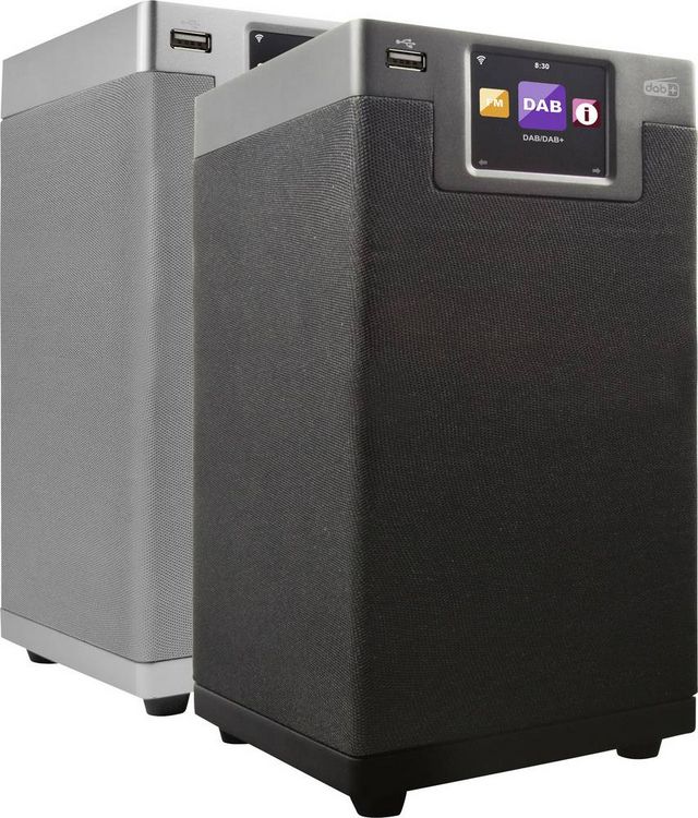 Produktbild: Imperial DABMAN i610 silber Tischradio DAB+, DAB, Internet, UKW Bluetooth&reg;, WLAN DLNA-f&auml;hig Silber
