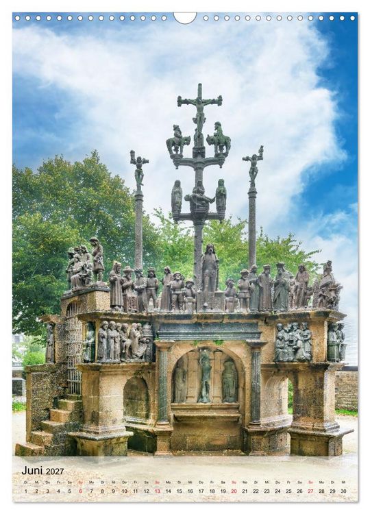 Produktbild: Kalvarien in der Bretagne (Wandkalender 2027 DIN A3 hoch), CALVENDO Monatskalender