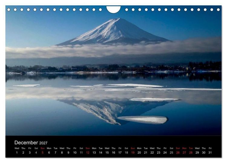 Produktbild: Mt. Fuji 2027 (Wall Calendar 2027 DIN A4 landscape), CALVENDO 12 Month Wall Calendar