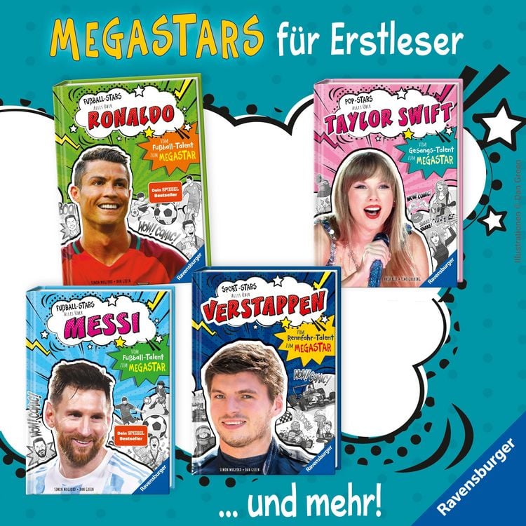 Produktbild: Sport-Stars. Alles &uuml;ber Verstappen. Vom Rennfahr-Talent zum Megastar