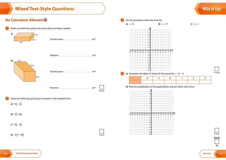 Produktbild: Ks3 Maths Foundation Level All-In-One Complete Revision and Practice