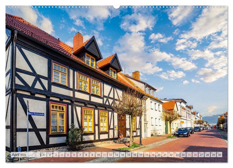 Produktbild: Ribnitz Damgarten Impressionen (Wandkalender 2026 DIN A2 quer), CALVENDO Monatskalender