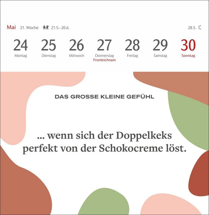 Produktbild: Das gro&szlig;e kleine Gef&uuml;hl Premium-Postkartenkalender 2027 - 53 Postkarten mit Liebeserkl&auml;rungen an allt&auml;gliche Momente