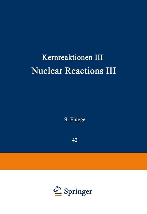 Produktbild: Kernreaktionen III / Nuclear Reactions III