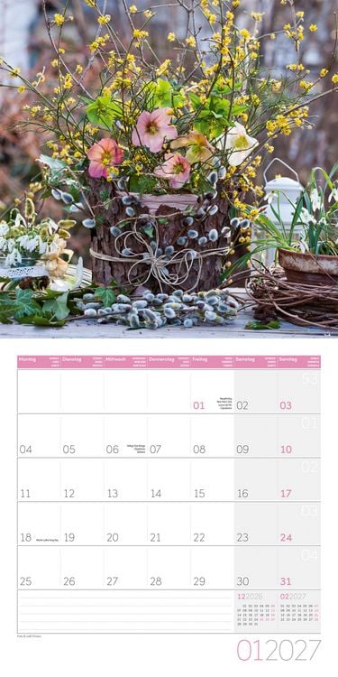 Produktbild: Blumenzauber Kalender 2027 - 30x30 - Art12
