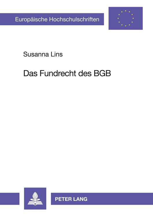 Produktbild: Das Fundrecht des BGB