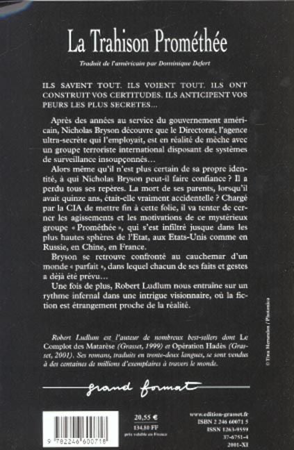 Produktbild: La Trahison Promethee