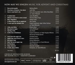 Produktbild: Now may we singen-Musik zu Advent und Weihnachte