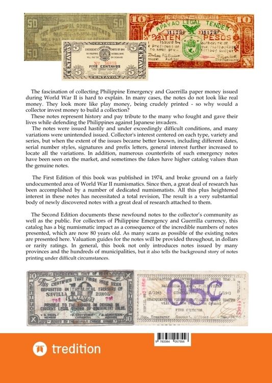 Produktbild: Philippine Emergency and Guerrilla Currency of World War II - 2nd Edition