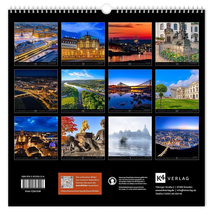 Produktbild: Kalender Stimmungsvolles Dresden 2027