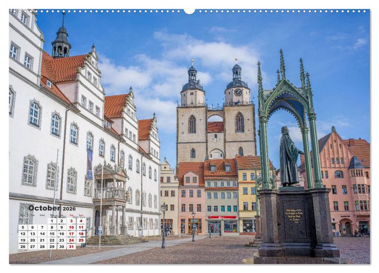 Produktbild: Great Places in Europe (Wall Calendar 2026 DIN A2 landscape), CALVENDO 12 Month Wall Calendar