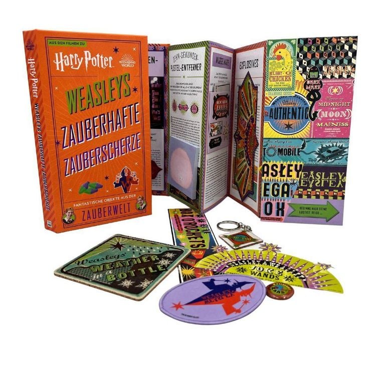 Produktbild: Harry Potter: Weasleys Zauberhafte Zauberscherze - Fantastische Objekte aus der Zauberwelt