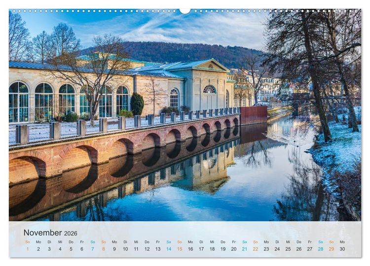 Produktbild: Bad Kissingen - Welterbe-Kurstadt (hochwertiger Premium Wandkalender 2026 DIN A2 quer), Kunstdruck in Hochglanz