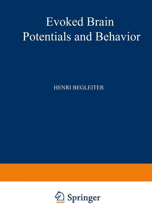 Produktbild: Evoked Brain Potentials and Behavior