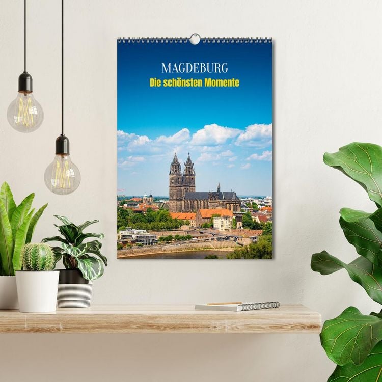 Produktbild: Magdeburg - Die sch&ouml;nsten Momente (Wandkalender 2026 DIN A3 hoch), CALVENDO Monatskalender