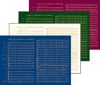 Produktbild: Geschenkpapier-Set 9. Symphonie