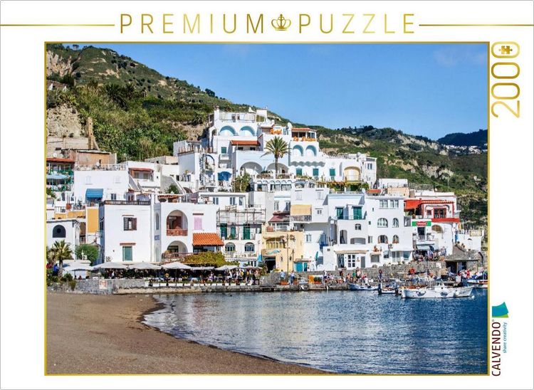 Produktbild: CALVENDO Puzzle Ischia - Sant Angelo | 2000 Teile Lege-Gr&ouml;&szlig;e 90x67cm Foto-Puzzle f&uuml;r gl&uuml;ckliche Stunden