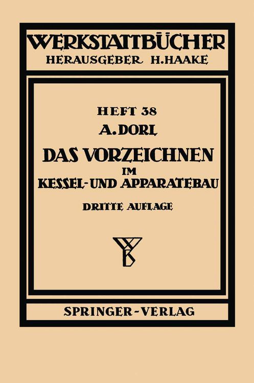 Produktbild: Das Vorzeichnen im Kessel- und Apparatebau