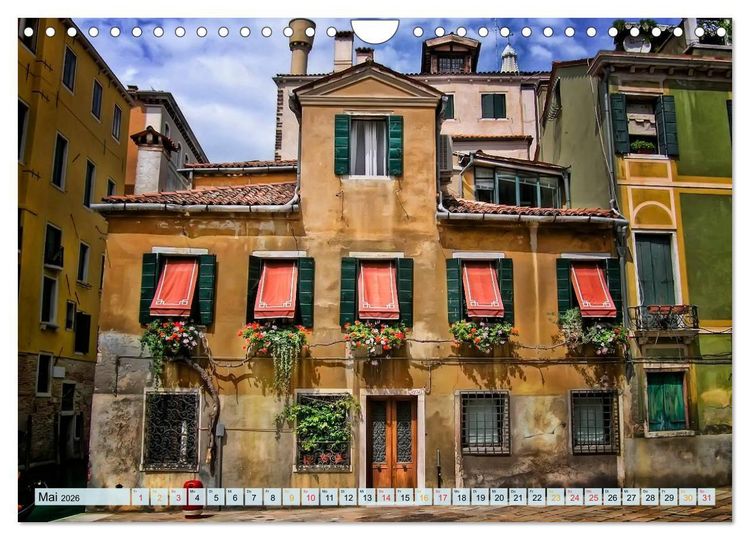 Produktbild: Venedig - sehr privat (Wandkalender 2026 DIN A4 quer), CALVENDO Monatskalender