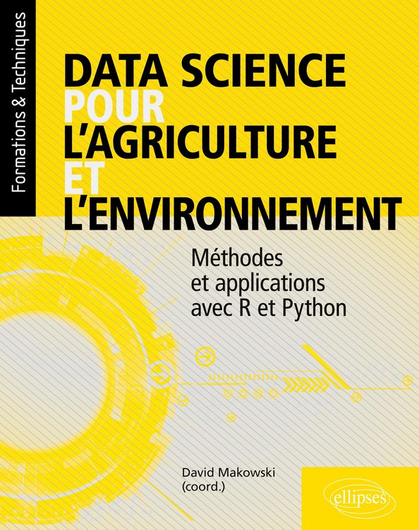 Produktbild: Data science pour l'agriculture et l'environnement - M&eacute;thodes et applications avec R et Python