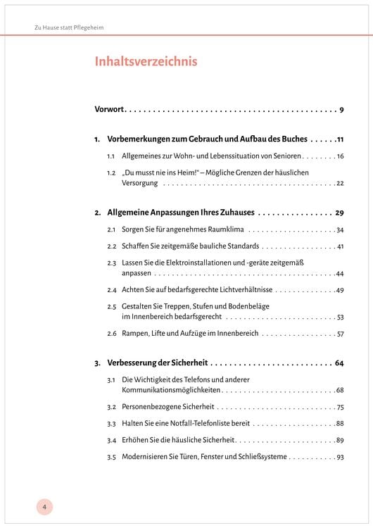 Produktbild: Zu Hause statt Pflegeheim. F&uuml;r ein langes Leben in den eigenen vier W&auml;nden.