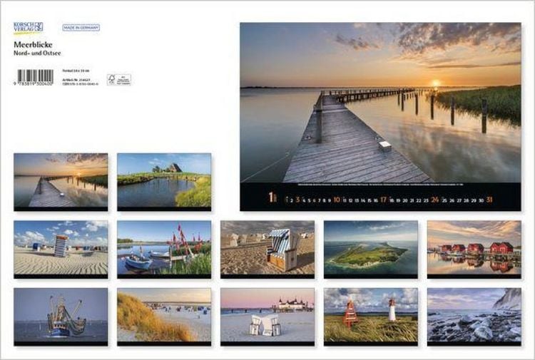 Produktbild: Meerblicke - Nord- und Ostsee 2027