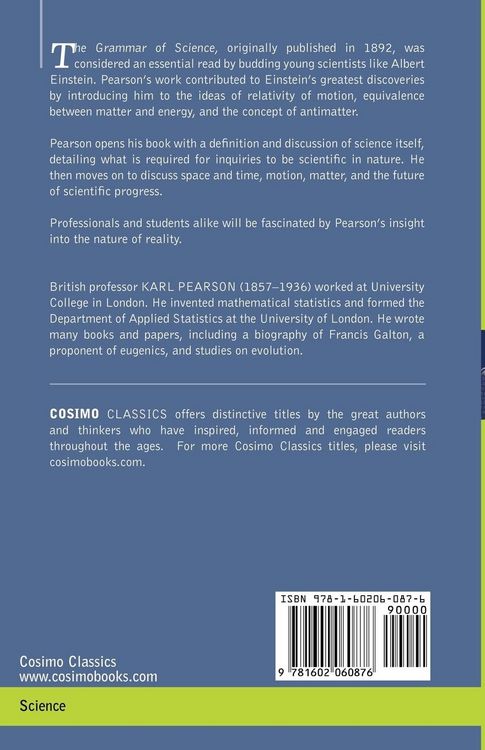 Produktbild: The Grammar of Science