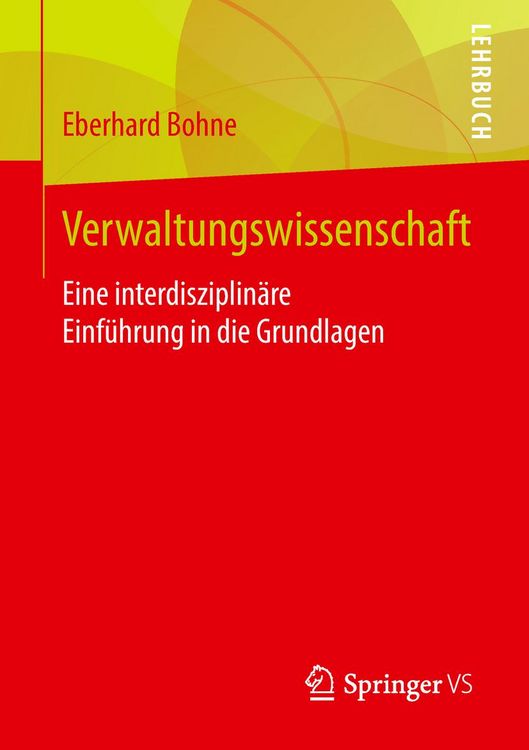 Produktbild: Verwaltungswissenschaft
